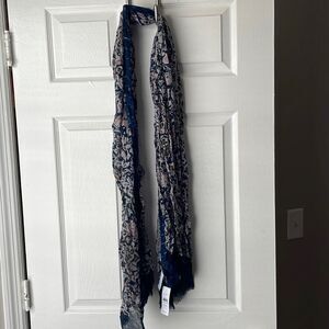 Loft Patterned Scarf - NWT